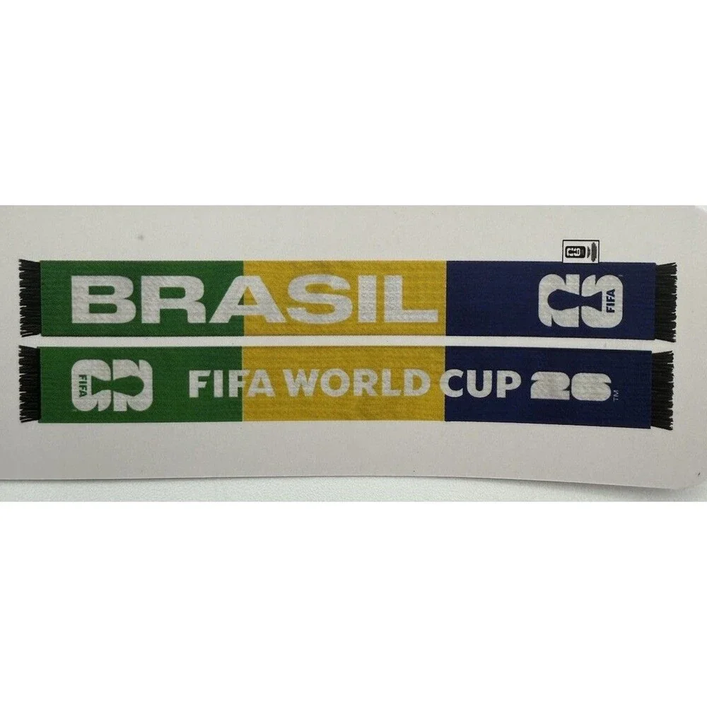 Brasil FIFA World Cup 2026 Scarf Double Sided Officially Licensed